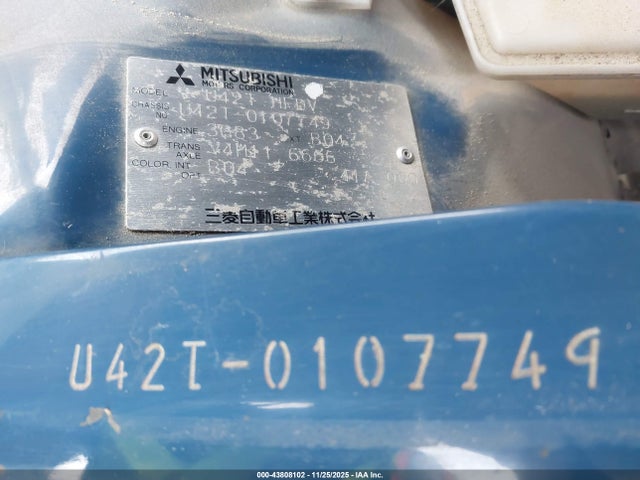 1992 MITSUBISHI MINKA 0000000U42T107749 Photo 8