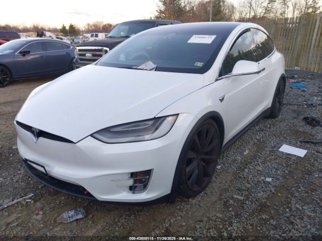 2021 TESLA MODEL X 5YJXCAE21MF323910 Photo 1