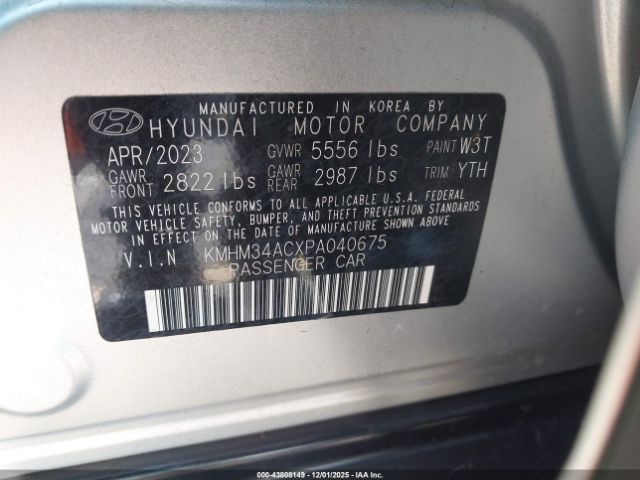2023 HYUNDAI IONIQ 6 KMHM34ACXPA040675 Photo 8