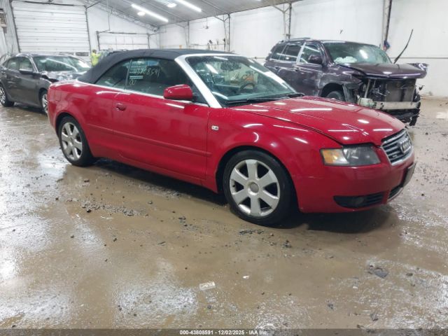 2006 AUDI A4 WAUDT48H46K009773