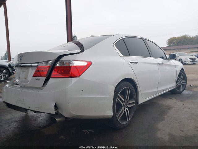 Honda Accord Ex-l V-6 2014 1HGCR3F86EA027918 Image 4
