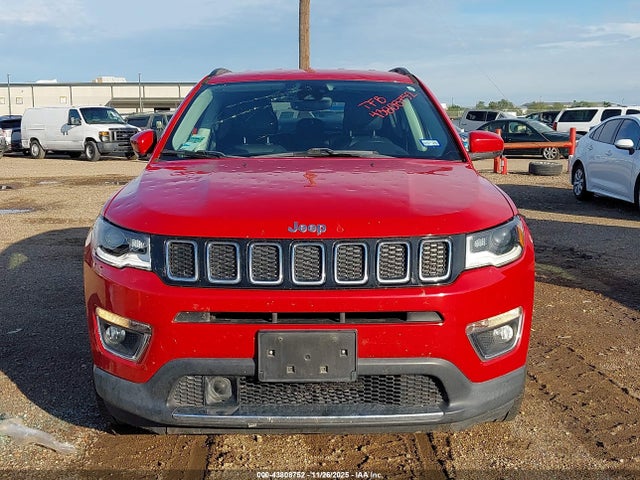 Продаж на аукціоні авто 2018 Jeep Compass Limited Fwd, vin: 3C4NJCCB4JT406904, номер лоту: 43808752