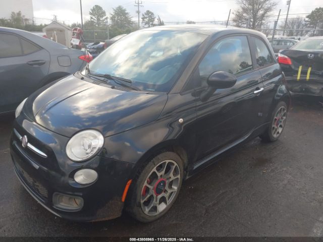 2012 FIAT 500 3C3CFFBR6CT363702 Photo 1