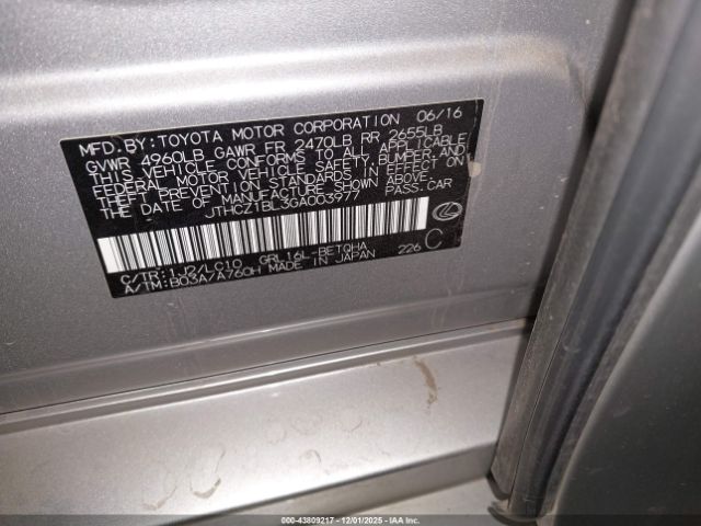 2016 LEXUS GS 350 JTHCZ1BL3GA003977 Photo 8