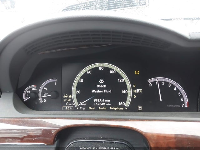 Aukcja sprzedaży 2010 Mercedes-benz S 550, vin: WDDNG7BB5AA295851, numer aukcji: 43809295