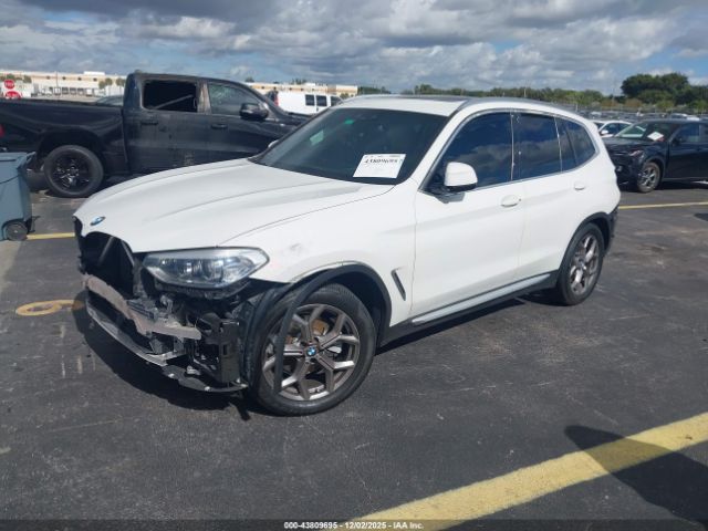 2021 BMW X3 5UXTY3C07M9H13113 Photo 1