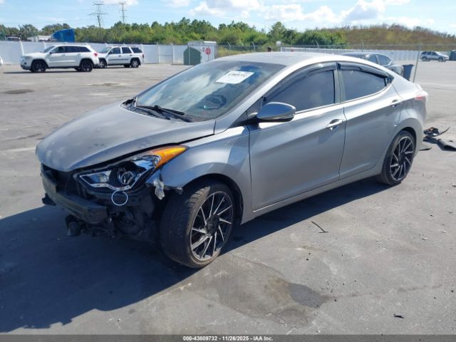 2012 HYUNDAI ELANTRA KMHDH4AEXCU263715 Photo 1