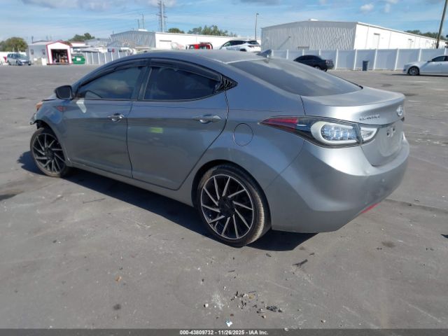 2012 HYUNDAI ELANTRA KMHDH4AEXCU263715 Photo 2