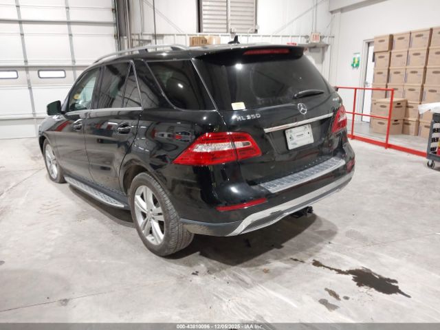 2014 MERCEDES-BENZ ML 350 4JGDA5HBXEA364022 Photo 2