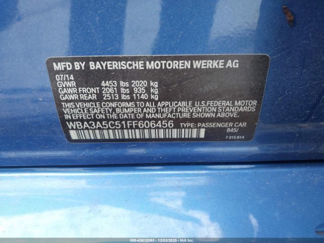 2015 BMW 328I WBA3A5C51FF606456 Photo 8