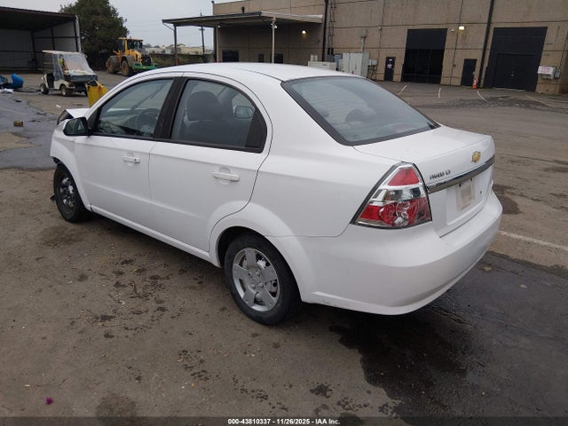 2009 Chevrolet Aveo Lt მანქანა იყიდება აუქციონზე, vin: KL1TD56EX9B372102, აუქციონის ნომერი: 43810337