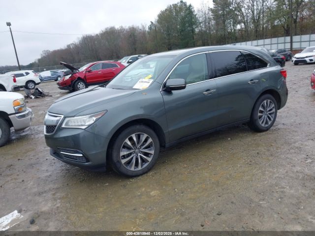 2015 ACURA MDX 5FRYD3H41FB013946 Photo 1