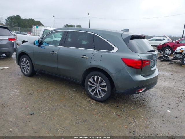 2015 ACURA MDX 5FRYD3H41FB013946 Photo 2