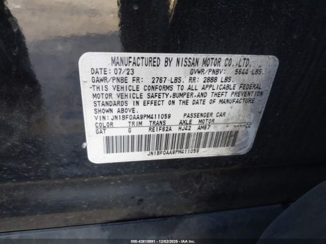 2023 NISSAN ARIYA JN1BF0AA9PM411059 Photo 8