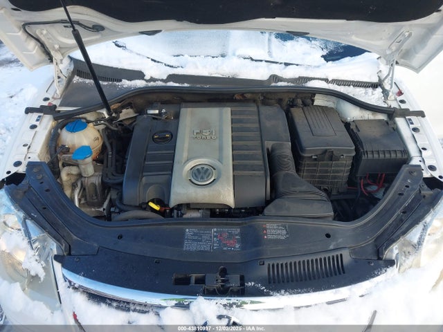 2008 Volkswagen Eos Komfort/turbo მანქანა იყიდება აუქციონზე, vin: WVWBA71F98V007612, აუქციონის ნომერი: 43810997