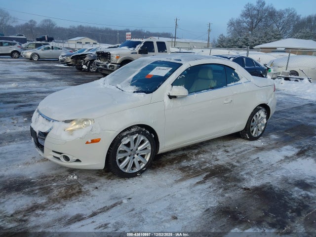 2008 Volkswagen Eos Komfort/turbo მანქანა იყიდება აუქციონზე, vin: WVWBA71F98V007612, აუქციონის ნომერი: 43810997