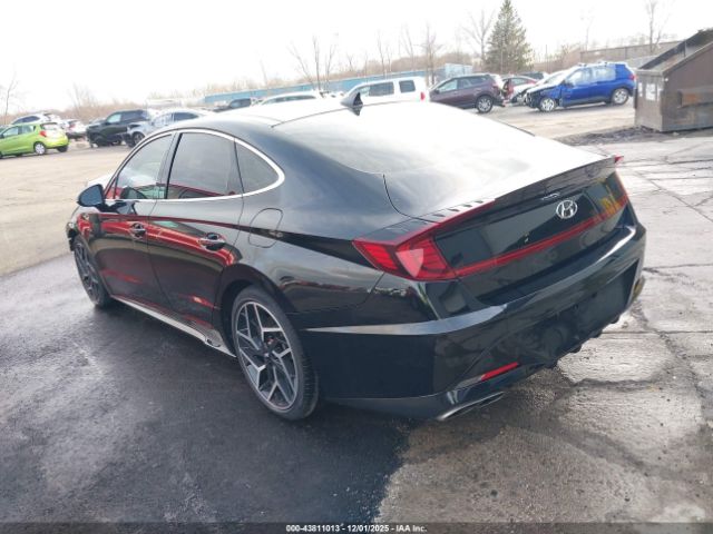 2022 HYUNDAI SONATA KMHL14JC1NA209612 Photo 2