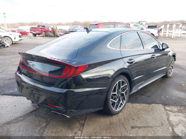 2022 HYUNDAI SONATA KMHL14JC1NA209612 Photo 3