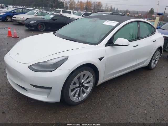 2022 TESLA MODEL 3 5YJ3E1EB6NF203918 Photo 1