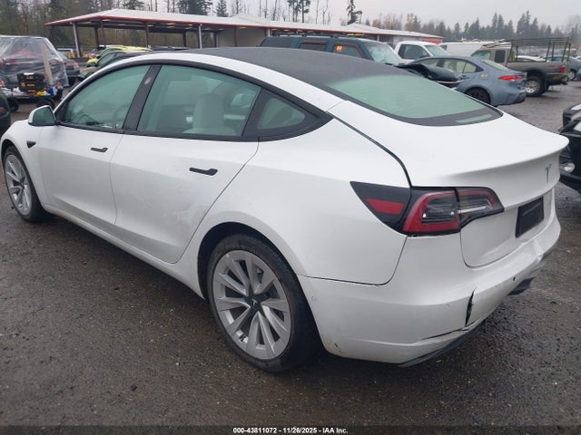 2022 TESLA MODEL 3 5YJ3E1EB6NF203918 Photo 2
