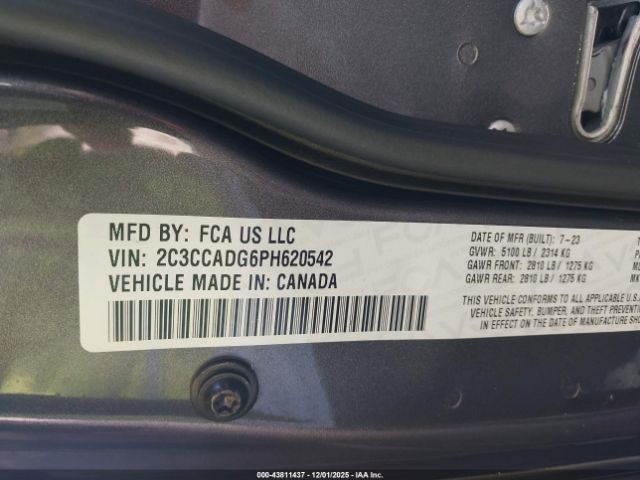 2023 CHRYSLER 300 2C3CCADG6PH620542 Photo 8