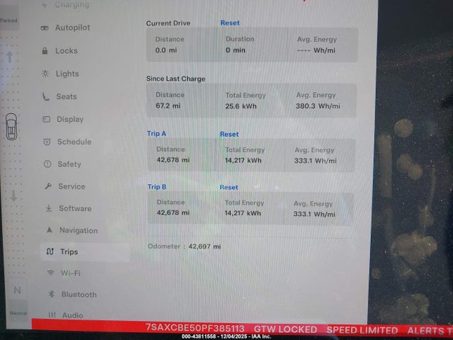 2023 TESLA MODEL X 7SAXCBE50PF385113 Photo 6