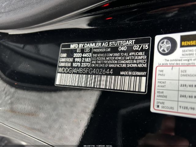 2015 MERCEDES-BENZ C 250 WDDGJ4HB5FG402644 Photo 8