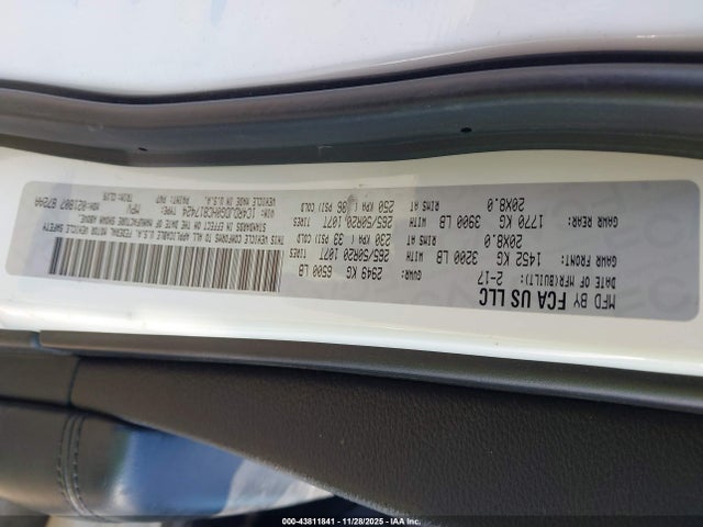 43811841 :رقم المزاد ، 1C4RDJDG0HC817424 vin ، 2017 Dodge Durango Gt Awd مزاد بيع