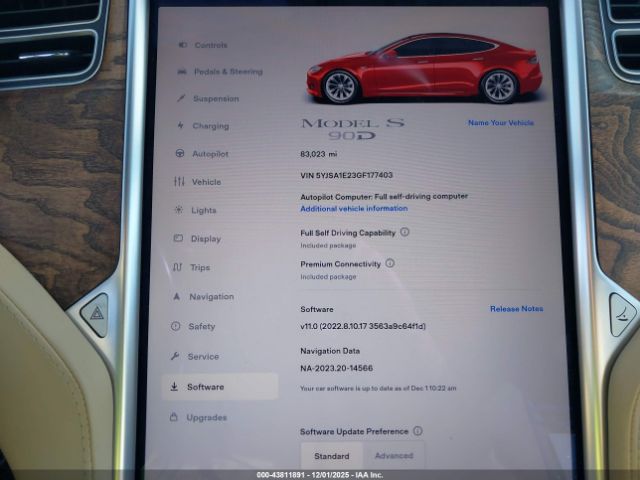 2016 TESLA MODEL S 5YJSA1E23GF177403 Photo 6
