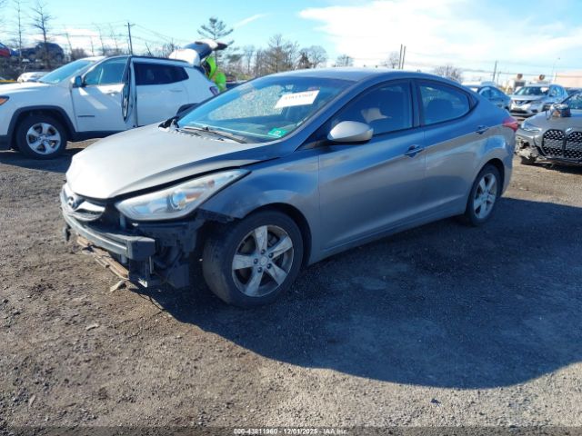 2011 HYUNDAI ELANTRA KMHDH4AE8BU155592 Photo 1
