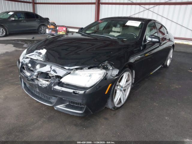 2013 BMW 650I GRAN COUPE WBA6B2C56DD128682 Photo 1