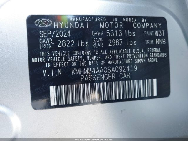 2025 HYUNDAI IONIQ 6 KMHM34AA0SA092419 Photo 8
