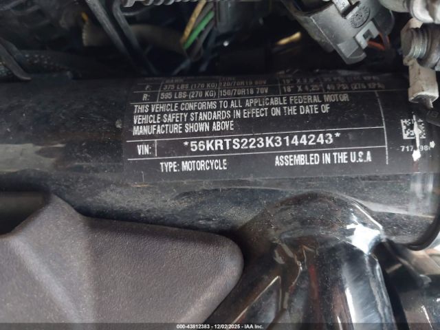 2019 INDIAN MOTORCYCLE CO. FTR 56KRTS223K3144243 Photo 9