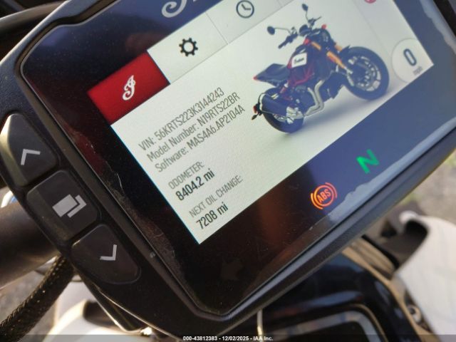 2019 INDIAN MOTORCYCLE CO. FTR 56KRTS223K3144243 Photo 6