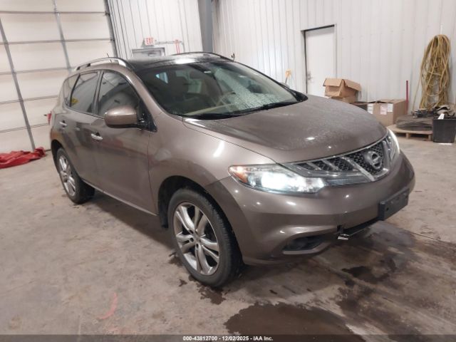 2012 NISSAN MURANO JN8AZ1MWXCW223358