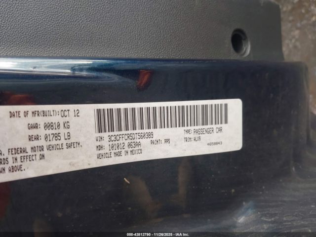 2013 FIAT 500 3C3CFFCR5DT560389 Photo 8