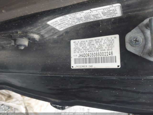 1995 ACURA INTEGRA JH4DC4350SS002246 Photo 8