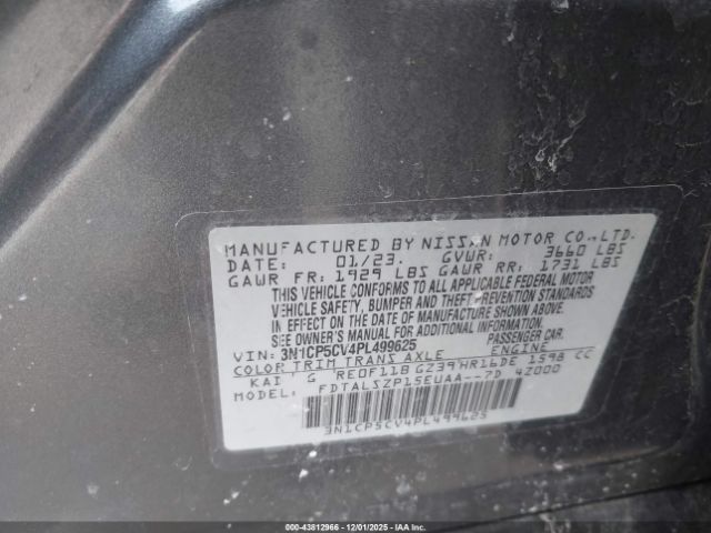 2023 NISSAN KICKS 3N1CP5CV4PL499625 Photo 8