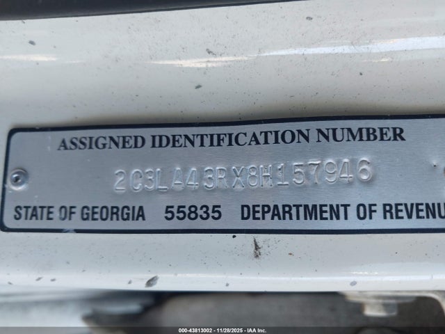 2008 CHRYSLER 300 2C3LA43RX8H157946 Photo 8