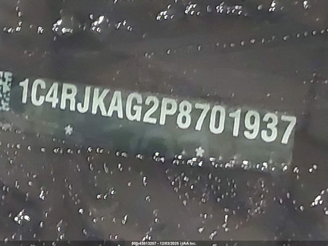 1C4RJKAG2P8701937 Jeep Grand Cherokee L Altitude 4x4