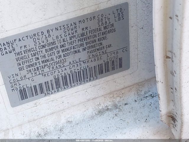 2018 NISSAN SENTRA 3N1AB7AP5JY294833 Photo 8