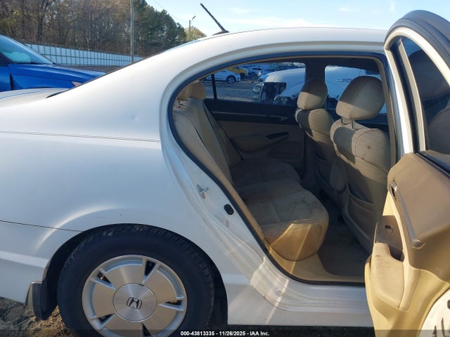 Aukcja sprzedaży 2007 Honda Civic Hybrid, vin: JHMFA36237S025599, numer aukcji: 43813335