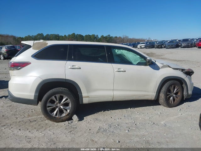 Aukcja sprzedaży 2015 Toyota Highlander Le Plus V6, vin: 5TDZKRFH7FS042013, numer aukcji: 43813439