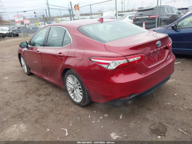 2019 TOYOTA CAMRY HYBRID 4T1B21HK1KU515384 Photo 2
