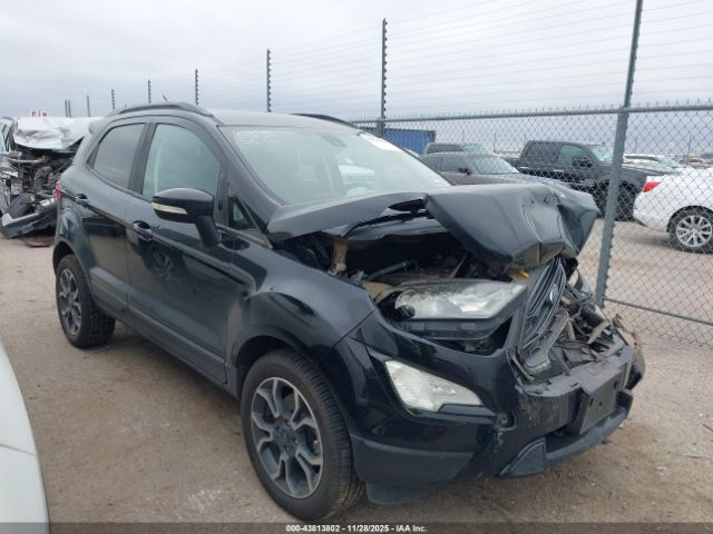 2019 FORD ECOSPORT MAJ6S3JLXKC267538