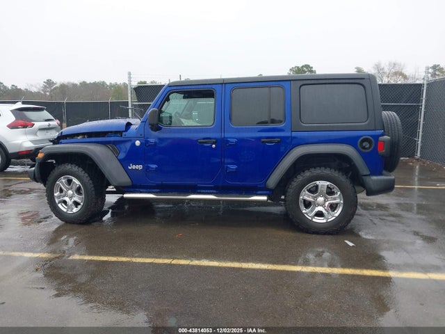 Продажа на аукционе авто 2020 Jeep Wrangler Unlimited Sport S 4x4, vin: 1C4HJXDN8LW139731, номер лота: 43814053