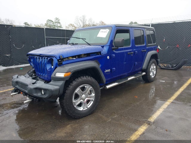 Продажа на аукционе авто 2020 Jeep Wrangler Unlimited Sport S 4x4, vin: 1C4HJXDN8LW139731, номер лота: 43814053
