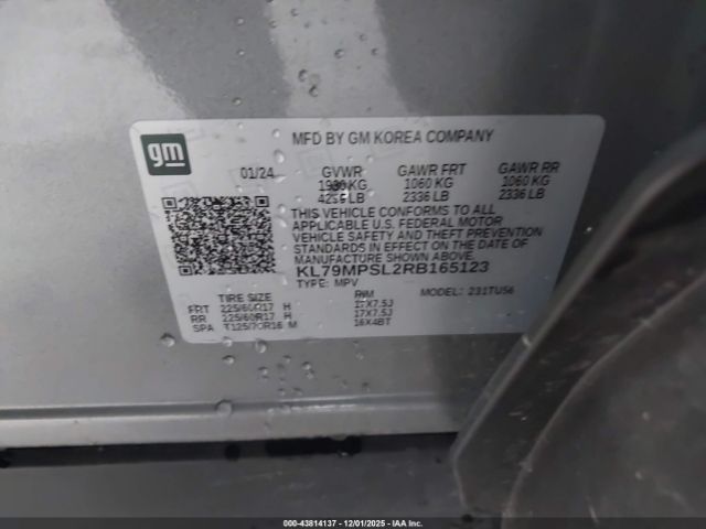 2024 CHEVROLET TRAILBLAZER KL79MPSL2RB165123 Photo 8