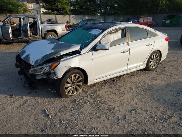 2017 Hyundai Sonata Sport მანქანა იყიდება აუქციონზე, vin: 5NPE34AFXHH509311, აუქციონის ნომერი: 43814204