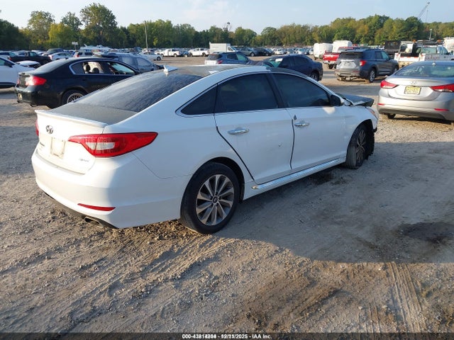 2017 Hyundai Sonata Sport მანქანა იყიდება აუქციონზე, vin: 5NPE34AFXHH509311, აუქციონის ნომერი: 43814204